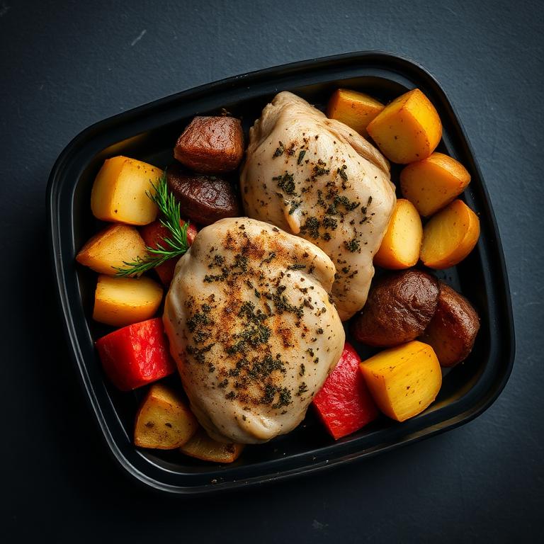 Italian Herb Chicken & Potatoes