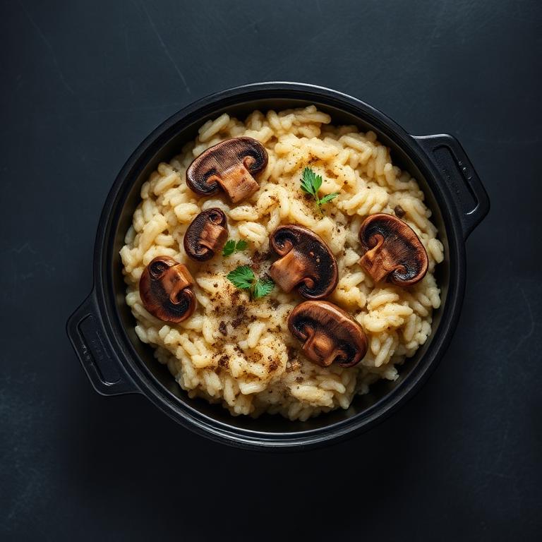 Mushroom & Truffle Oil Risotto